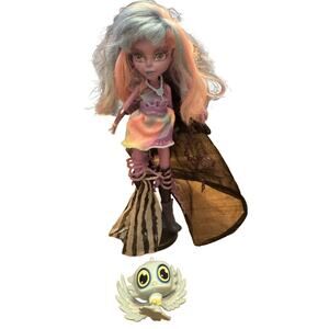 Monster High River Styxx Doll Haunted StudentSpirits Incomplete w sir hootsalot